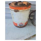 vintage gas can and fire extinguisher vintage gas can and fire extinguisher