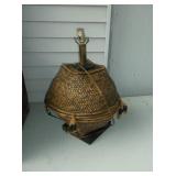 vintage trunk and lamp vintage trunk and lamp