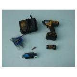Dewalt 12 v impact and bits Dewalt 12 v impact and bits