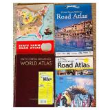 Collection of 5 Assorted Road Atlases and Maps Collection of 5 Assorted Road Atlases and Maps