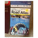 Collection of 5 Assorted Road Atlases and Maps Collection of 5 Assorted Road Atlases and Maps