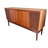 Vintage Mid Century Telefunken Stereo Console with Record Player Vintage Mid Century Telefunken Stereo Console with Record Player