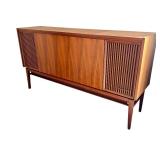 Vintage Mid Century Telefunken Stereo Console with Record Player Vintage Mid Century Telefunken Stereo Console with Record Player