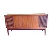 Vintage Mid Century Telefunken Stereo Console with Record Player Vintage Mid Century Telefunken Stereo Console with Record Player