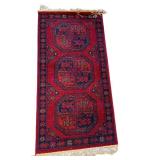 Pair of Adras Remo 100% Wool Rugs 23 x 46 Inch Red Patterned Runners Pair of Adras Remo 100% Wool Rugs 23 x 46 Inch Red Patterned Runners