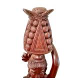42 Inch Hand-Carved Wooden Balinese Woman Statue 42 Inch Hand-Carved Wooden Balinese Woman Statue