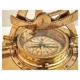 Antique Style Brass Theodolite Compass, 8 Inch Height Antique Style Brass Theodolite Compass, 8 Inch Height