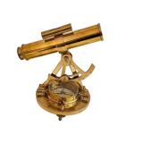Antique Style Brass Theodolite Compass, 8 Inch Height Antique Style Brass Theodolite Compass, 8 Inch Height