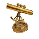 Antique Style Brass Theodolite Compass, 8 Inch Height Antique Style Brass Theodolite Compass, 8 Inch Height