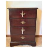 Bombay Company Two Drawer Filing Cabinet with Brass Hardware Bombay Company Two Drawer Filing Cabinet with Brass Hardware