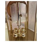 Hermle Quartz Brass Anniversary Mantel Clock, Made in West Germany, 7" x 9" Hermle Quartz Brass Anniversary Mantel Clock, Made in West Germany, 7" x 9"