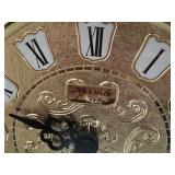 Hermle Quartz Brass Anniversary Mantel Clock, Made in West Germany, 7" x 9" Hermle Quartz Brass Anniversary Mantel Clock, Made in West Germany, 7" x 9"
