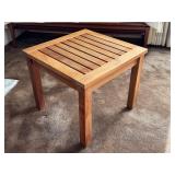Solid Wood Accent Table 21 x 21 x 18 Inches Solid Wood Accent Table 21 x 21 x 18 Inches