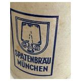 Set of 4 Vintage Spatenbrau Munchen Beer Steins, 5 in and 7.5 in Set of 4 Vintage Spatenbrau Munchen Beer Steins, 5 in and 7.5 in