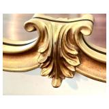 Vintage Gold Ornate Wall Mirror 19 x 41 Inches Vintage Gold Ornate Wall Mirror 19 x 41 Inches