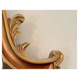 Vintage Gold Ornate Wall Mirror 19 x 41 Inches Vintage Gold Ornate Wall Mirror 19 x 41 Inches