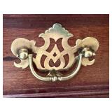 Vintage Bassett 10 Drawer Dresser with Brass Pulls Vintage Bassett 10 Drawer Dresser with Brass Pulls