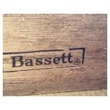 Vintage Bassett 10 Drawer Dresser with Brass Pulls Vintage Bassett 10 Drawer Dresser with Brass Pulls
