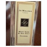 Jo Malone London Cologne Lot: Wood Sage & Sea Salt and Peony & Blush Suede, Partially Full Jo Malone London Cologne Lot: Wood Sage & Sea Salt and Peony & Blush Suede, Partially Full
