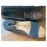 Sesto Meucci Brown Woven Leather Loafers, Size 6.5 M, Made in Italy Sesto Meucci Brown Woven Leather Loafers, Size 6.5 M, Made in Italy
