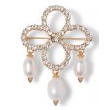The Met Royal Tudor Replica Brooch with Crystals and Faux Pearls The Met Royal Tudor Replica Brooch with Crystals and Faux Pearls
