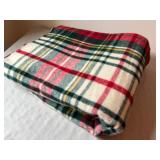 L.L. Bean Plaid Wool Blanket for Queen or Double Bed L.L. Bean Plaid Wool Blanket for Queen or Double Bed