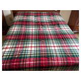 L.L. Bean Plaid Wool Blanket for Queen or Double Bed L.L. Bean Plaid Wool Blanket for Queen or Double Bed