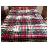 L.L. Bean Plaid Wool Blanket for Queen or Double Bed L.L. Bean Plaid Wool Blanket for Queen or Double Bed