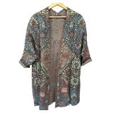 Peruvian Connection Patterned Cardigan Sweater Peruvian Connection Patterned Cardigan Sweater