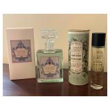Lot of 2 French Fragrances: Cadentia Eau de Cologne Lavender and L Lot of 2 French Fragrances: Cadentia Eau de Cologne Lavender and L