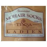 Set of 7 Pairs Ladies Genuine Mohair Socks by Texas Wool & Mohair Set of 7 Pairs Ladies Genuine Mohair Socks by Texas Wool & Mohair