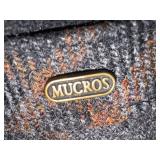 Mucros Weavers Plaid Flapper Cap Hat with Buckle Accent Mucros Weavers Plaid Flapper Cap Hat with Buckle Accent