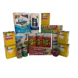 Large Household Supply Lot with Paper Towels, Wax Paper, Light Bulbs and Cleaning Products Large Household Supply Lot with Paper Towels, Wax Paper, Light Bulbs and Cleaning Products