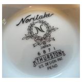 Noritake Thurston 6871 Vintage China Set - Service for 8 Plus Serving Pieces Noritake Thurston 6871 Vintage China Set - Service for 8 Plus Serving Pieces