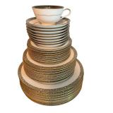 Noritake Thurston 6871 Vintage China Set - Service for 8 Plus Serving Pieces Noritake Thurston 6871 Vintage China Set - Service for 8 Plus Serving Pieces