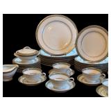 Noritake Thurston 6871 Vintage China Set - Service for 8 Plus Serving Pieces Noritake Thurston 6871 Vintage China Set - Service for 8 Plus Serving Pieces