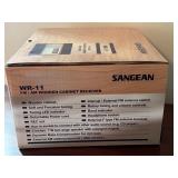 Sangean WR-11 FM/AM Wooden Cabinet Receiver Sealed Box Sangean WR-11 FM/AM Wooden Cabinet Receiver Sealed Box