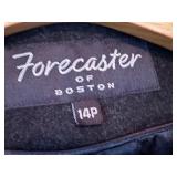 Forecaster of Boston Hooded Wool Blend Coat Size 14P Forecaster of Boston Hooded Wool Blend Coat Size 14P