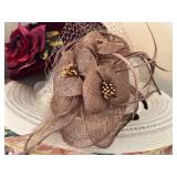 Collection of Vintage-Style Ladies Hats and Fascinators with Decorative Hat Boxes Collection of Vintage-Style Ladies Hats and Fascinators with Decorative Hat Boxes