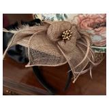 Collection of Vintage-Style Ladies Hats and Fascinators with Decorative Hat Boxes Collection of Vintage-Style Ladies Hats and Fascinators with Decorative Hat Boxes