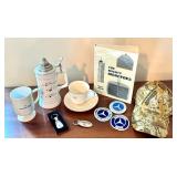 Mercedes-Benz Collectibles Set with Mugs, Patches, Book, Hat, and Keychains Mercedes-Benz Collectibles Set with Mugs, Patches, Book, Hat, and Keychains