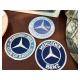 Mercedes-Benz Collectibles Set with Mugs, Patches, Book, Hat, and Keychains Mercedes-Benz Collectibles Set with Mugs, Patches, Book, Hat, and Keychains