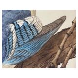 Original Geri Arnold A Blue Jay Watercolor Artwork Original Geri Arnold A Blue Jay Watercolor Artwork