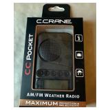 C. Crane CC Pocket AM/FM Weather Radio C. Crane CC Pocket AM/FM Weather Radio