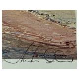 1988 National Park Stamp Print - Artist Proof Passing Showers Yellowstone by Michael Coleman 1988 National Park Stamp Print - Artist Proof Passing Showers Yellowstone by Michael Coleman