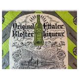 Vintage Original Ettaler Kloster Liqueur Label Vintage Original Ettaler Kloster Liqueur Label