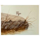 Original Geri Arnold Bird Drawing on Board 15 x 11 Inches Original Geri Arnold Bird Drawing on Board 15 x 11 Inches