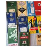 Collection of Vintage European Travel Maps and City Guides Collection of Vintage European Travel Maps and City Guides