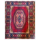 Reichel Ajak 26" x 26" Wool Area Rug with Fringe Reichel Ajak 26" x 26" Wool Area Rug with Fringe