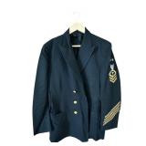 Vintage U.S. Navy Uniform Set with Cap, Jacket, and Pants, Medical Bullion Patch Vintage U.S. Navy Uniform Set with Cap, Jacket, and Pants, Medical Bullion Patch